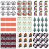 10 Pcs/lot Wholesale Embroidery Patch Iron On Patches For Clothing Patches On Clothes Jackets Decor Applique Sew Supplies