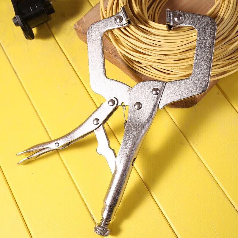 Deli DL20011 11-inch C-Clamp Vise Grip Pliers