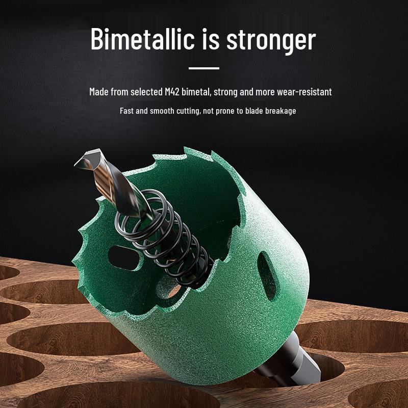 High-Quality Multi-Functional Bimetal Hole Saw for Wood, Aluminum, Gypsum, and Plastic