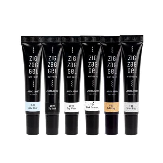 

JELLO JELLO Zig Zag Tube Gel Seriese Set Набор из 6 предметов