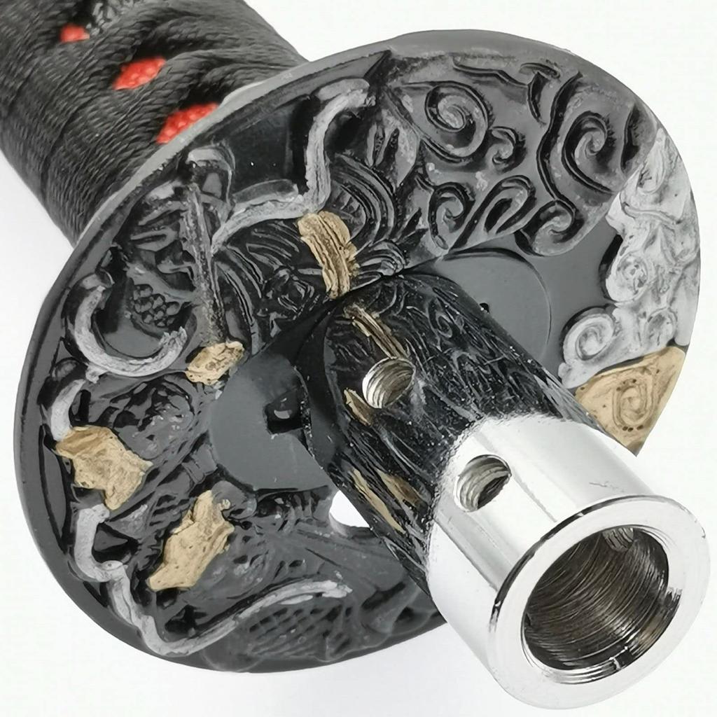 JINGLINGKJ Samurai Sword Shift Samurai Sword Gear Japanese Sword for Universal Custom Includes 4 Adapters and Knob, Knob, Shape, AT/MT Vehicles,