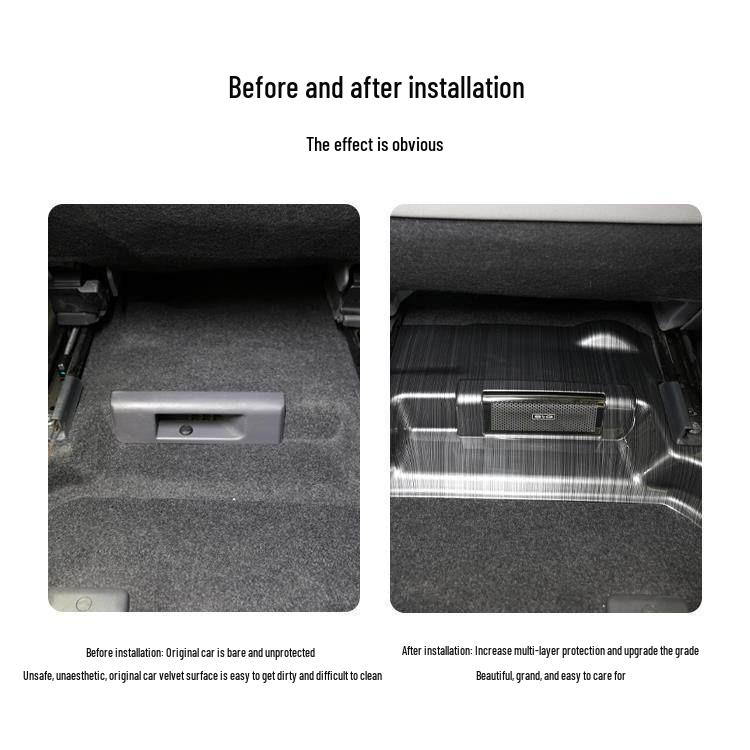 Beautiful & Practical Sienna Granvia Under-Seat Air Vent Protector & Anti-Kick Accessory