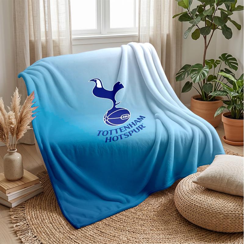 Tottenham Hotspur Theme blanket Soft Flannel Fleece Blanket Warm Lightweight Throw Blanket for Home Sofa Bed