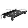 Mobile CPU Stand for PC Adjustable Computer Tower Stand with 4 Wheel CPU Under Desk Heat Dissipation CPU Holder