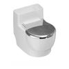1Only Premium Thickened Creative Toilet-Shaped Ashtray Fashionable Home Living Room Bedroom with Lid Anti-Fly Ash High-End Ashtr
