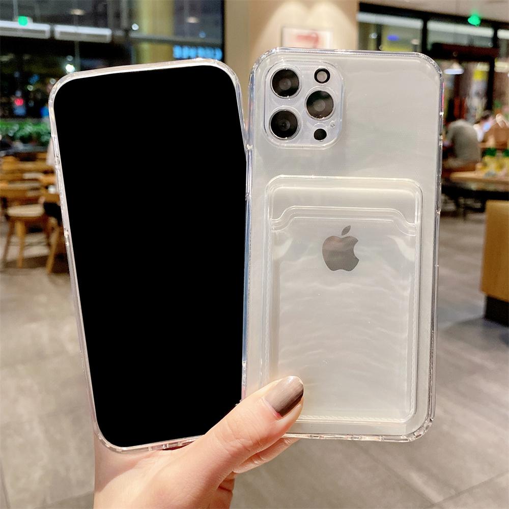 Transparent Silicone Soft Case For iPhone 15 14 Plus 13 12 Mini 11 Pro Max Clear Ultra Thin Back Cover 11 12 13 14 15 Pro Max