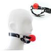 BDSM Ball Gag Oral Fixation stuffed Mouth PU Bondage Boutique Begin Roleplay Slave Submisson Adult Game For Couples Flirting Toy