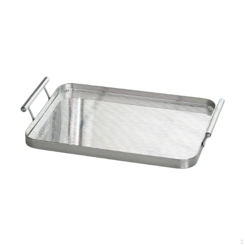 Akrylvisningsbricka för frukt och te med mugghållare Café Restaurang