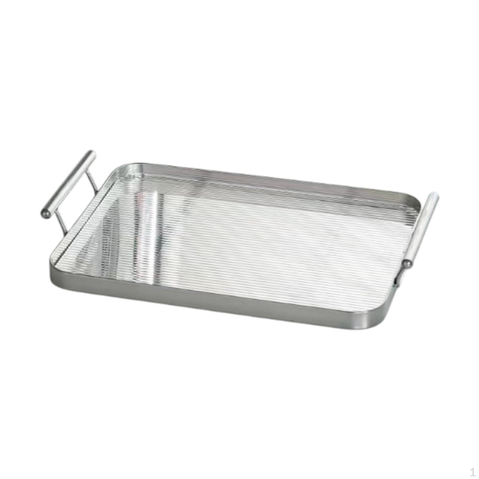 

Акриловый поднос для фруктов и чая с подстаканником для кафе и ресторана S