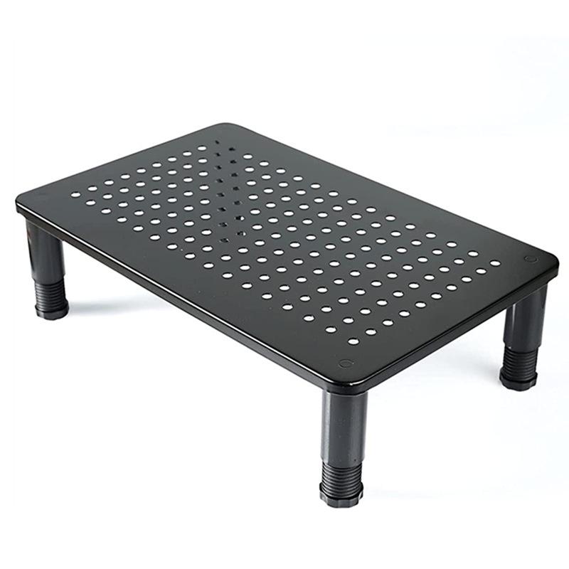 

Регулируемая подставка для монитора с перфорированной панелью, не требующая инструментов, с теплоотводом