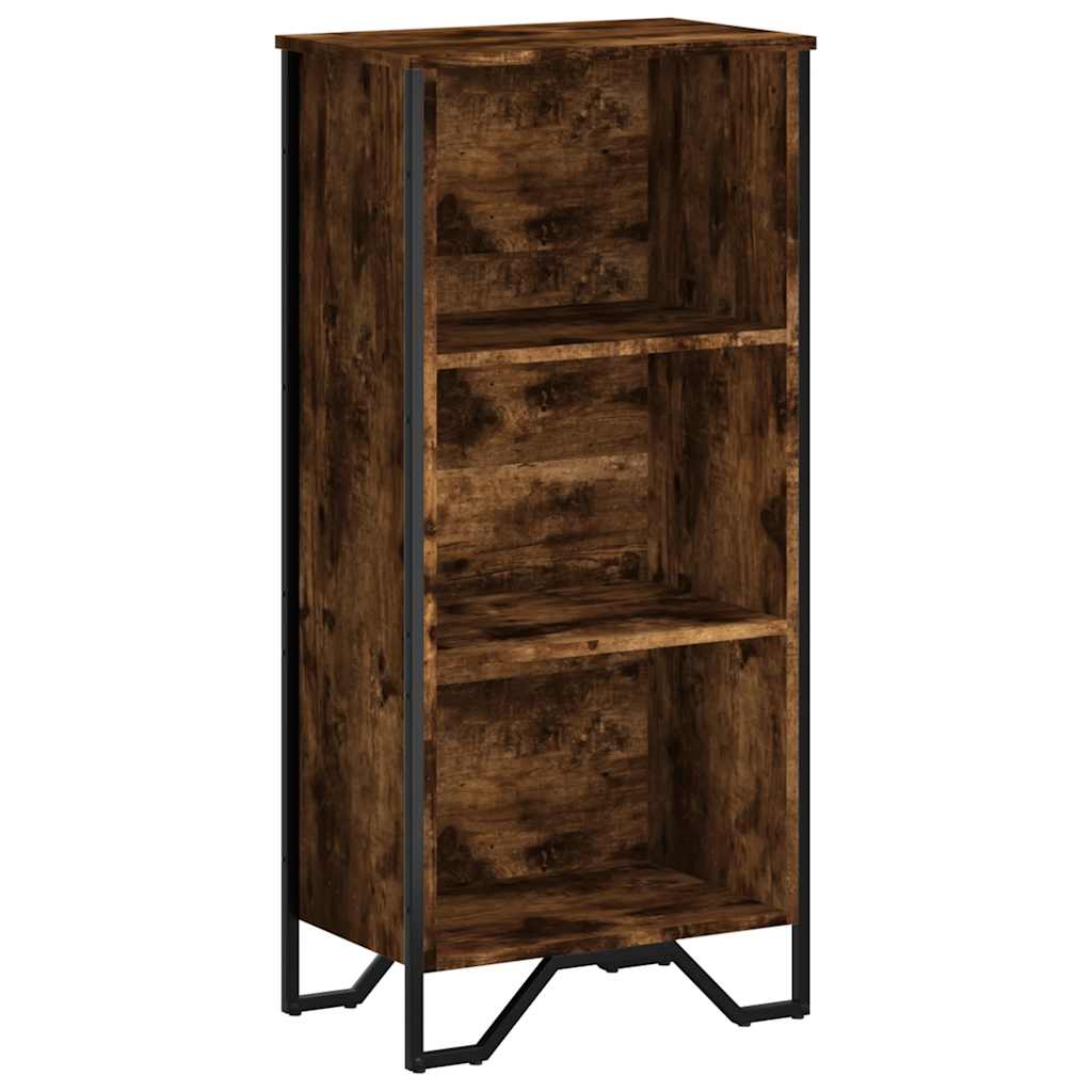 Vidaxl Regał, Przydymiony Dąb, 50X31X106 Cm, Materiał Drewnopochodny