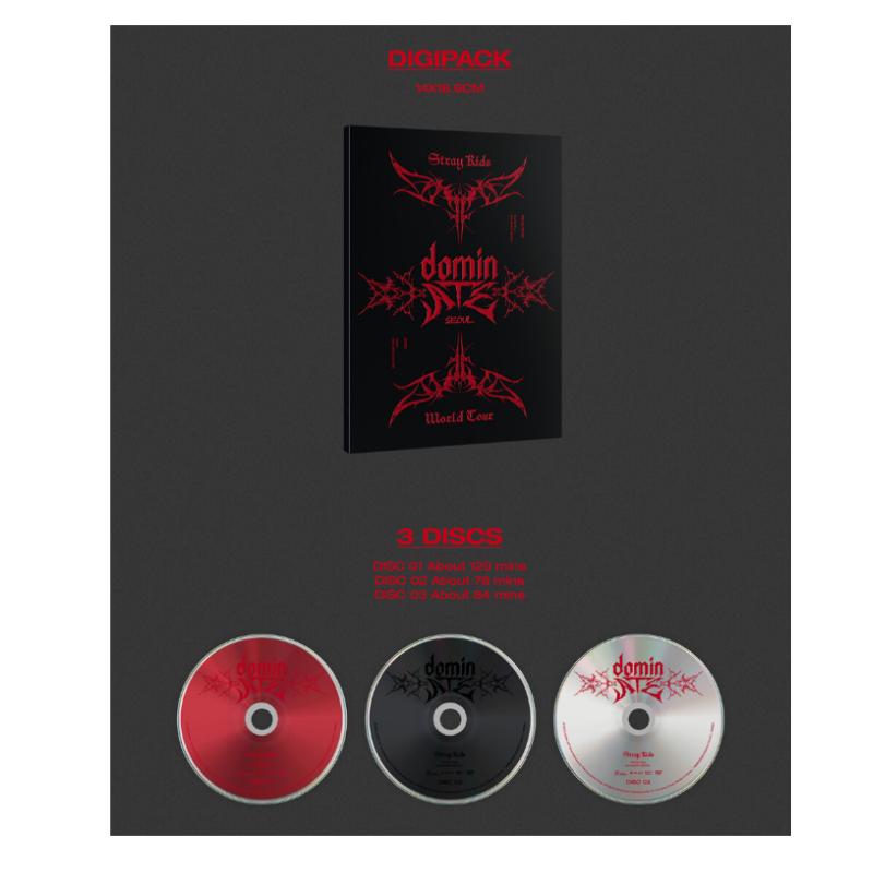 Stray Kids World Tour dominATE SEOUL DVD (3-Disc Set)