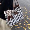Large Capacity Bag for Women New Fashion Commuter Tote Bag for Women Ins College Students' Class Shoulder Bag for Women
