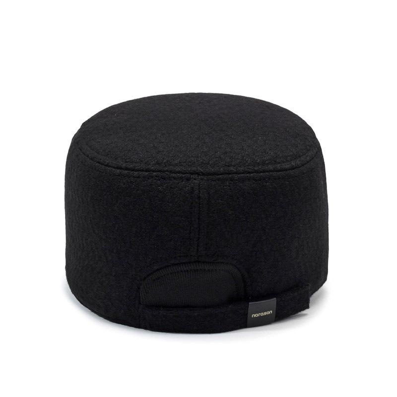 Middle-Aged Cap Men's Warm Ear Protection Cap Autumn Winter Flat Cap Father Cap