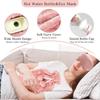 Hot Water Bag for Pain Relief, Water Bottle Rubber 2L with Cover for Periods Hot and Cold Compress, Hand Feet Warmer, Neck and Shoulder for Bed Cold W