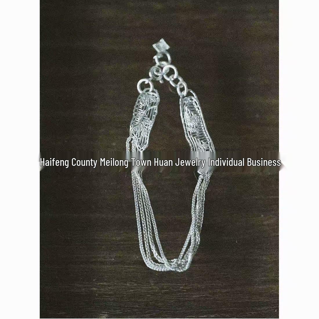 

Нішевий Вишуканий Багатошаровий Ланцюжок-Чокер та Блискучий Браслет Набір для Жінок