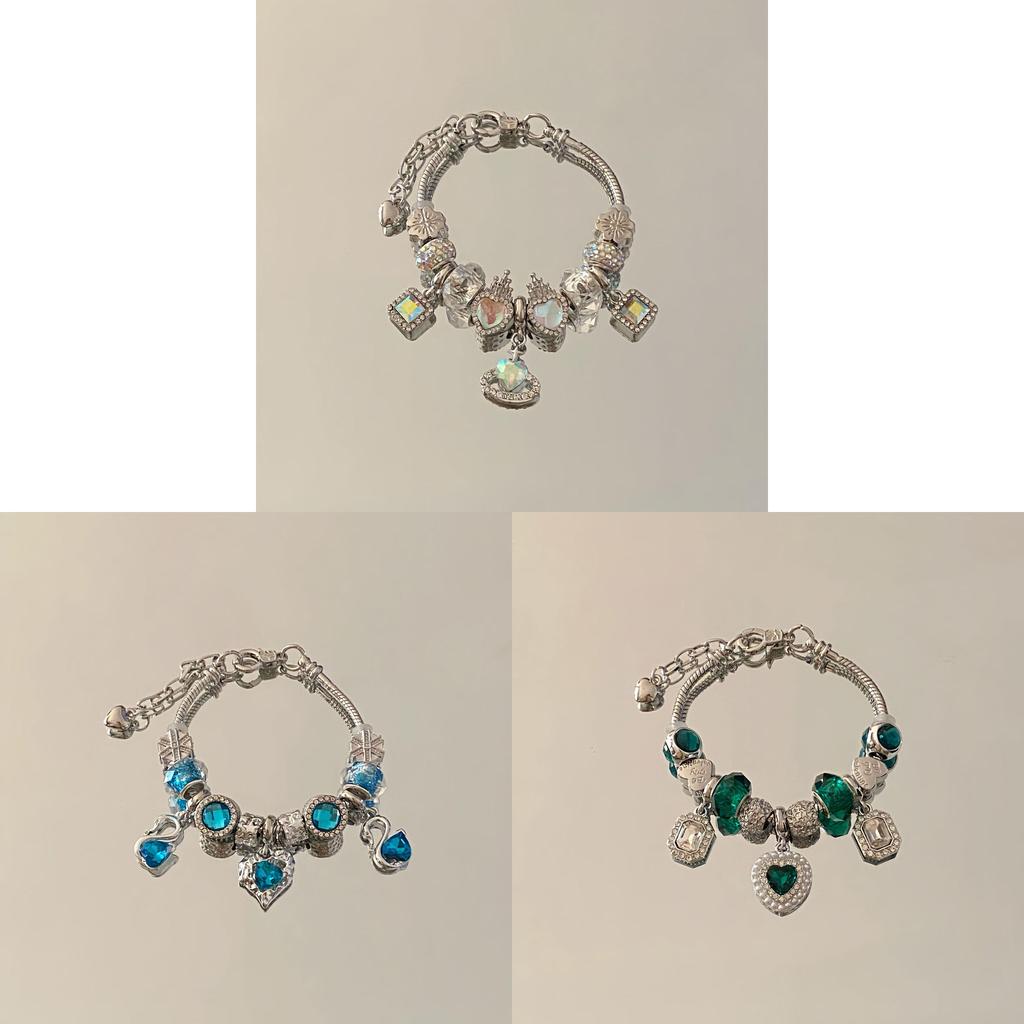 Heart Shape Fashion Bracelet For Women With Alloy Material Ideal For Office Wear