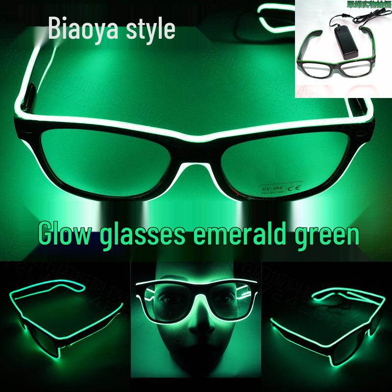 Luminous LED Voice-Activated Neon Party Glasses