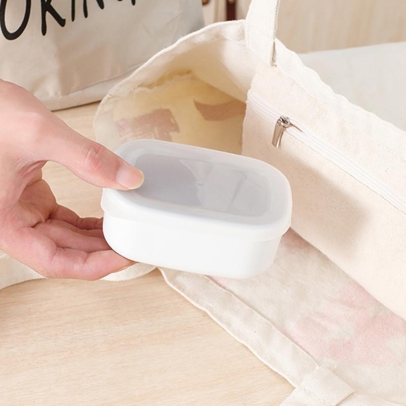 Food Storage Containers with Lids Rectangular Plastic Lunch Boxes Food Container Space Saving Reusable Food Boxes