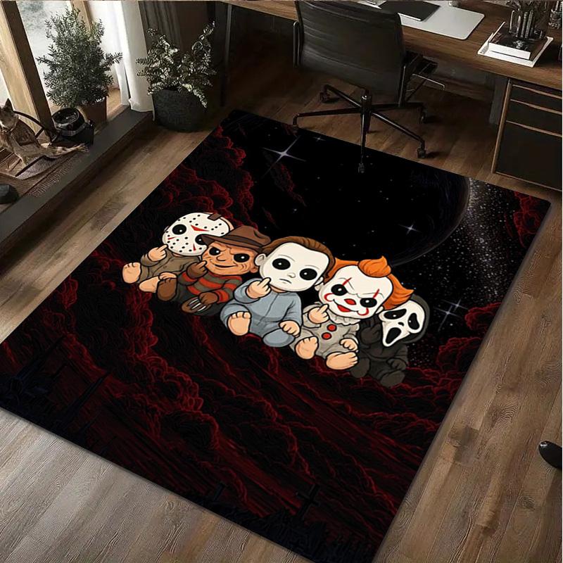 Horror Characters Home Decorative Rugs Office Carpets Room Mats Computer Chair Rug Festival Gifts
