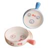 ZISIZ Ceramic Handle Bowl