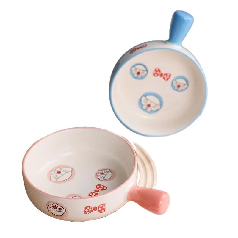 ZISIZ Ceramic Handle Bowl
