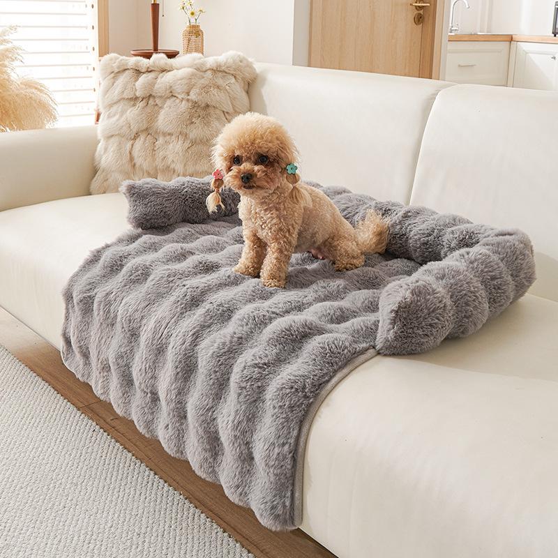 Thickened Anti-Scratch Pet Sofa Cushion: Non-Slip Nest & Mat for Cats and Dogs