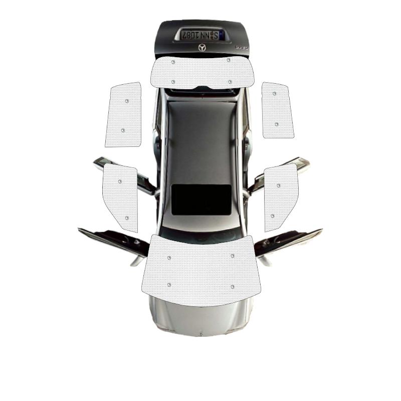 Fenster Visier Abdeckung Für Suzuki Swift RS RS413 413D 415 MK1 2004 ~ 2010 Sunproof Vorhang Windschutzscheibe Sonnenschirm Auto innen