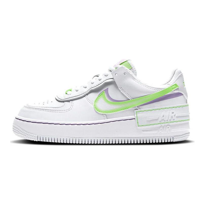 Nike Air Force 1 Low Shadow White Electric Green Women's DD9684-100