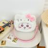 Plush Shoulder Childrens Crossbody Bag With Chiikawa Design Usagi
