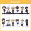 Detective Conan And Kid The Phantom Thief Pvc Models With Assembly For Office Decor And Collectors