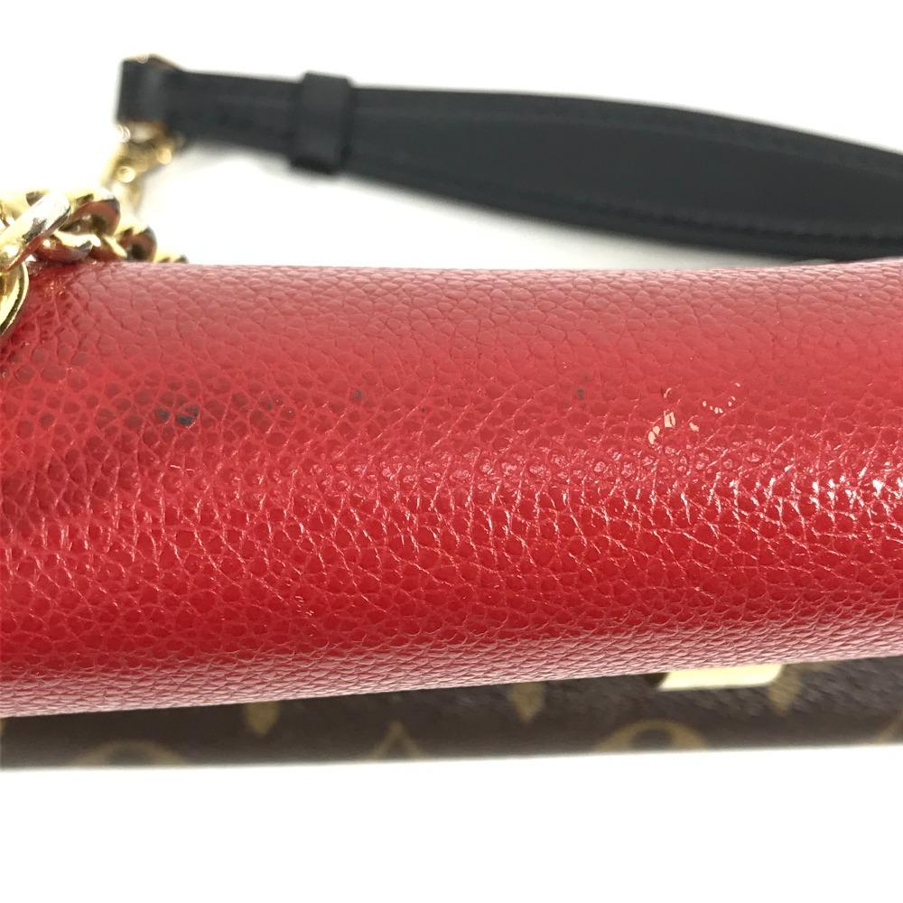 Louis Vuitton M43713 Monogram sampras seed Crossbody Chain Pochette Shoulder Bag