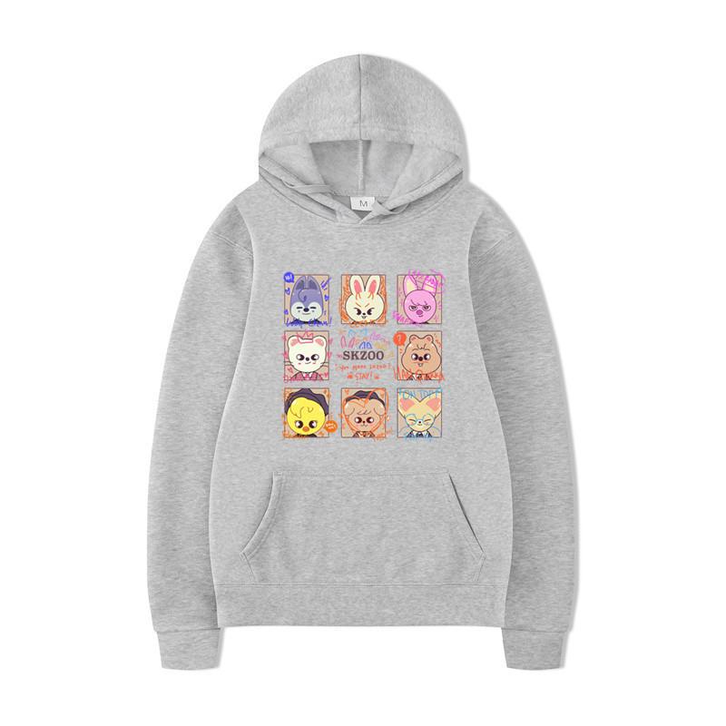 Skids Cartoon Cat Sweater Men'S And Women'S Autumn And Winter Couple'S Top Pullover Fleece Sweater