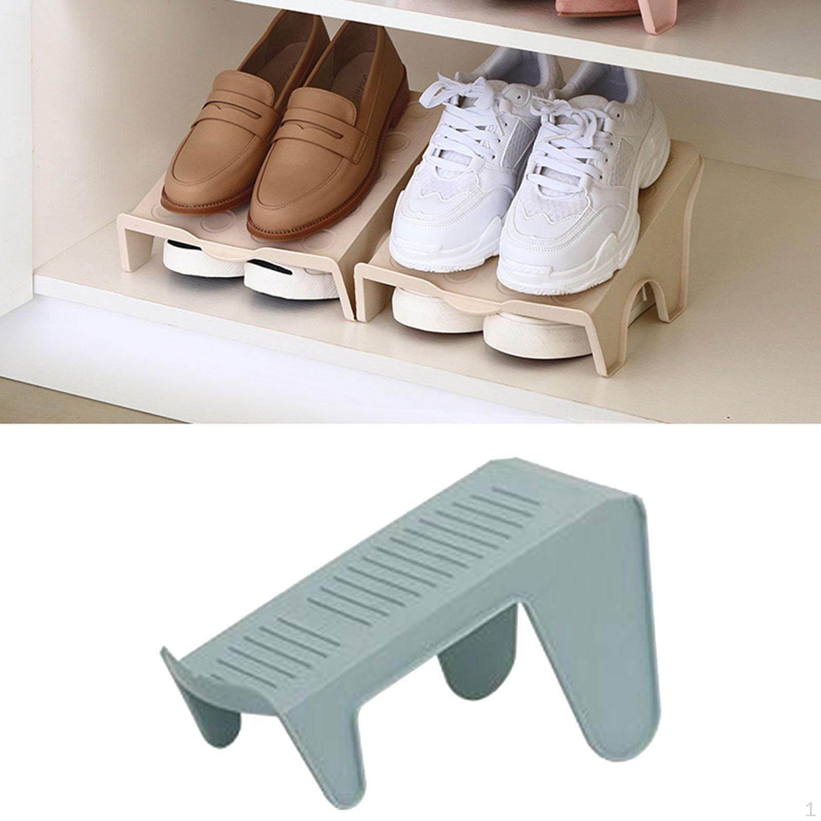 Double Deck Shoe Rack Holder er Storage Apartments Dormitory Slots Organizer for Flat Shoes 11cm width 599₽