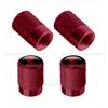 For Ford Shelby Cobra Snake Emblem Focus GT500 GT350 4Pcs Aluminum Car Tire Valve Caps Wheel Stem Air Dust Covers Accessories