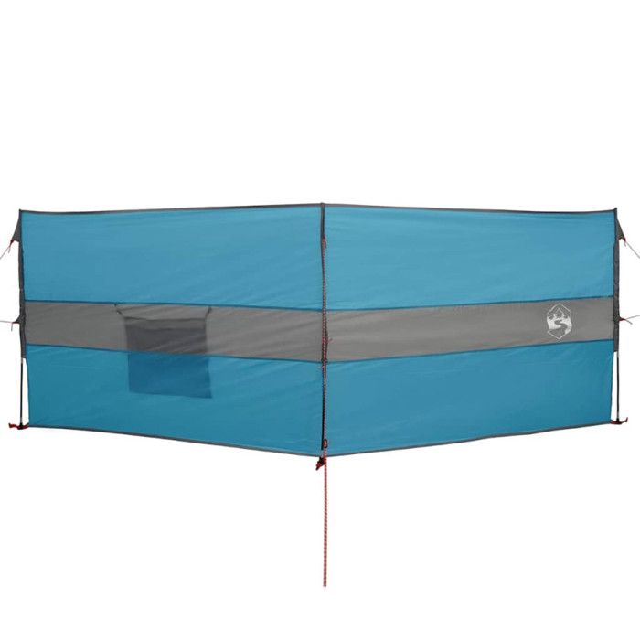 VidaXL Camping Windbreak Blue 344x120 Cm Waterproof, Beach Windbreak, Campervan Windbreak, Windbreak of 4009652