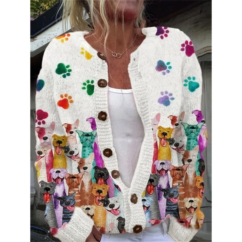 Maglione Pullover da Donna a Maglia Larga Stile Coreano Autunno Inverno
