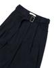 WITHOUT SUMMER Linen Belted Pants_Navy