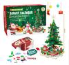 Hot Christmas Tree Building Blocks Toys Advent Calendar Gift Box 24Days Countdown Calendar Blind Box New Years Christmas Gift