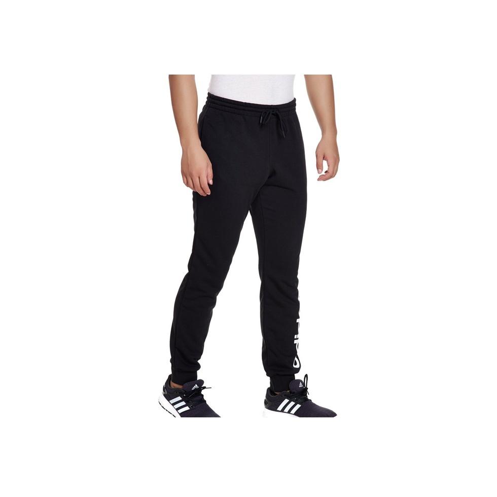 Adidas Neo Logo Cuff Knit Joggers Men Bottoms Black FP7444