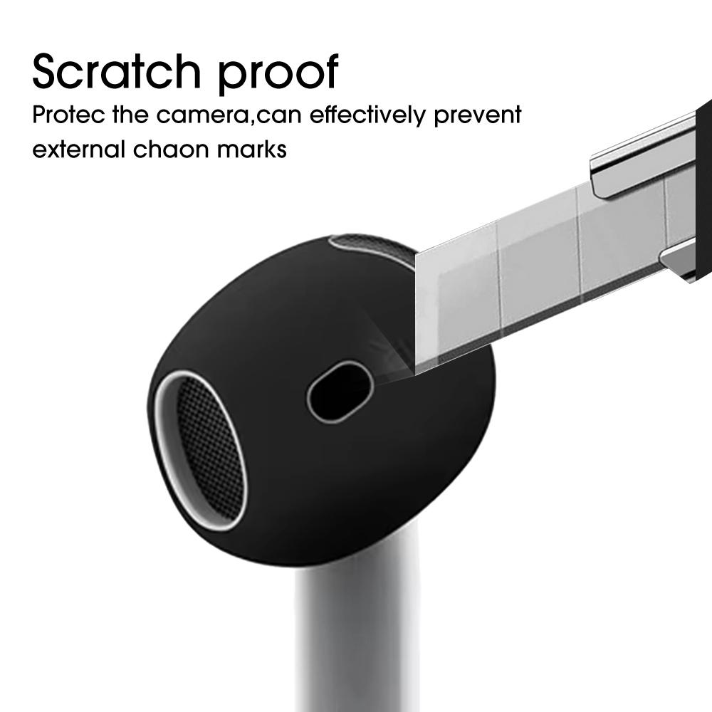 Silicone Eartips For Apple AirPods 4 Replacement Ultra Thin Rubber Earbuds Ear Tips For Airpod 4 Anti-Slip Earphone Cover
