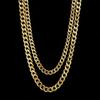 [Onoma] Onm Steel Basic Surgical Cuban Chain All-Day Gold Necklace 7M (32103256)