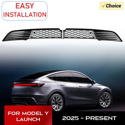 For New Model Y 2025 Launch Juniper Lower Bumper Anti Insect Net Anti Dust Proof Inner Vent Grille Cover Insect-proof