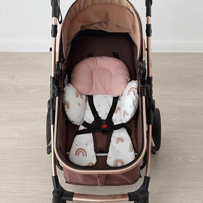 Breathable Newborn Pushchair Seat Liner Insert Baby Stroller Seat Cushion Accessories Baby Head Neck Support Cushion Pad