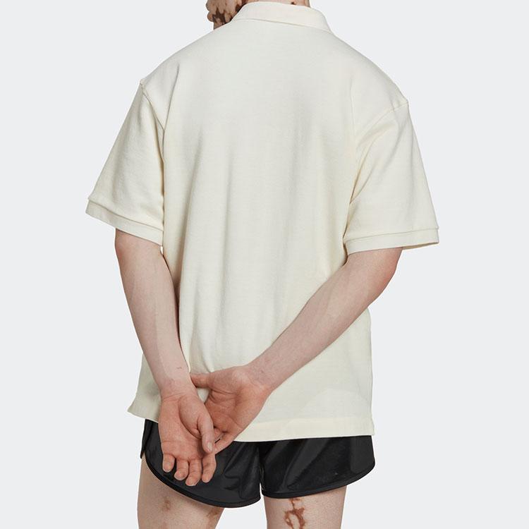 Adidas Originals Trefoil X Blue Version Tie-Break Polo Shirt Men Tops Pink White HM2347