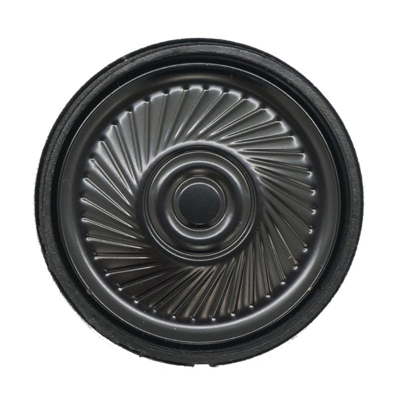 Small 4CM Diameter 8Ohm 0.5W Speaker Metal Construction Perfectly For Space Saving Auditory Projects