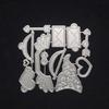 Christmas Gnome Metal Die Cuts Card Embossing DIY Photo Album Template Molds