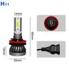 Car Led Headlight Mini Fanless Integrated H4 Headlight H11H7LED Fog Light