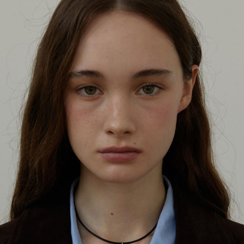 LOVE ME MONSTER Mini Mont Leather Choker (L243MNK050)