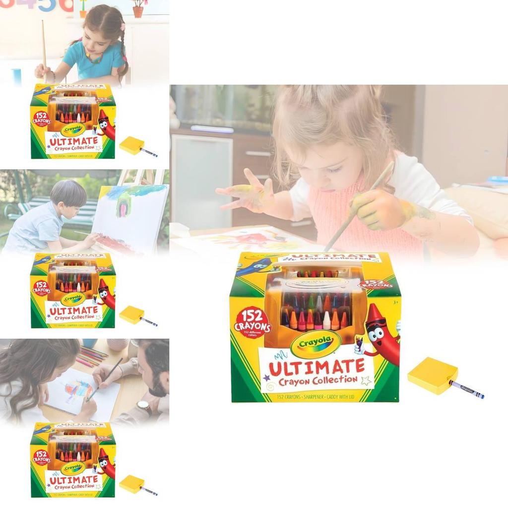 Crayola Colored Twistable Crayons For Kids With 152 Vibrant Colors For Drawing And Coloring Fun